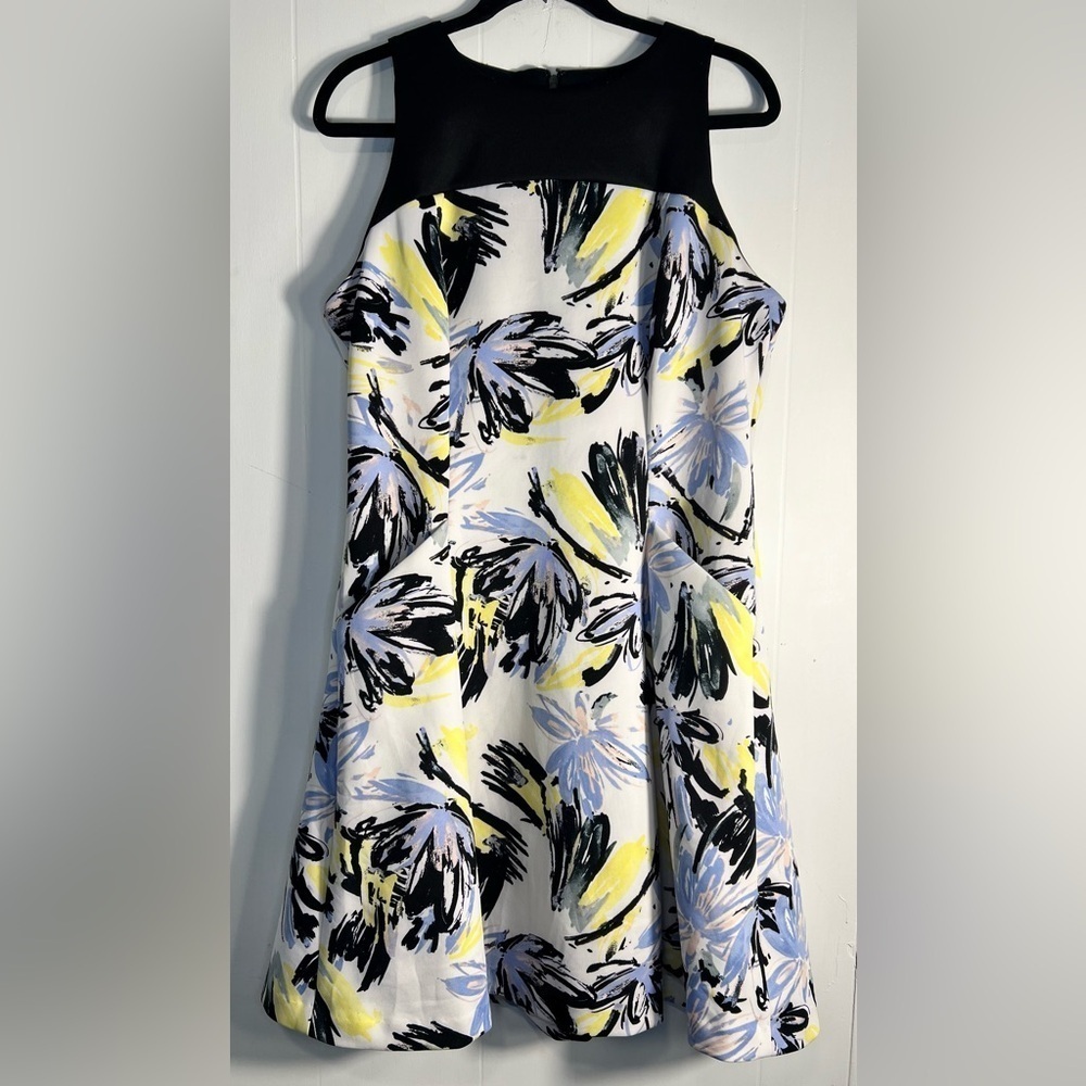 Chaps Women’s Fit & Flare Knee Length Sleeveless Dress ZZ18 50725